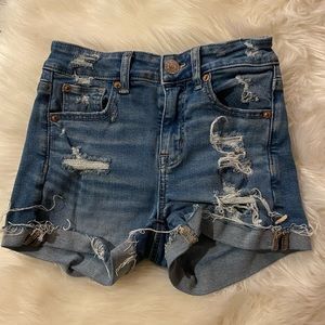 American eagle jean shorts
